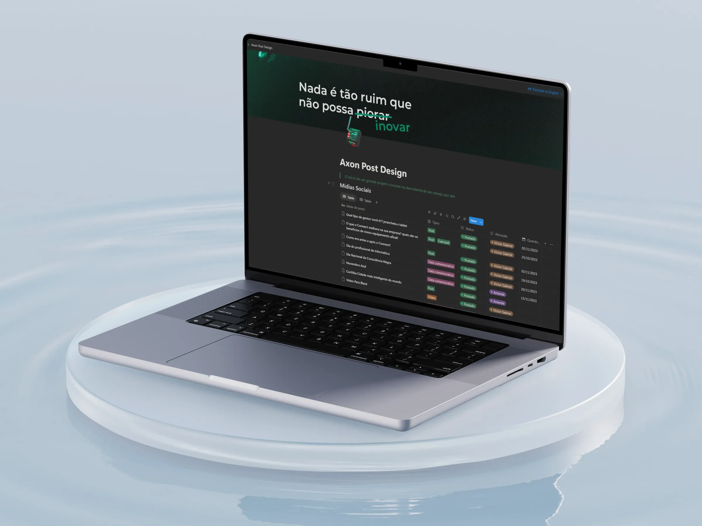 Axon - Social Media